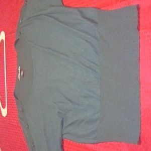 United States sweaters dark greenish blue mid sleeve top